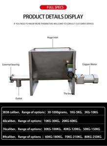 Alimentador de Varilla Espiral de Acero Inoxidable, Alimentación Automática de Partículas de Polvo con Velocidad Ajustable para Transporte Espiral de Alimentos - Product Image 6
