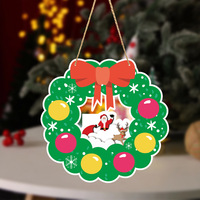 Décorations de Noël, de remise de diplôme et de Thanksgiving : Panneau suspendu portable pour créer une ambiance festive, idéal pour la maison, la porte ou le mur. Livraison rapide.