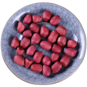 Les arachides rouges de peau avec la valeur nutritive élevée ont provenu en Chine