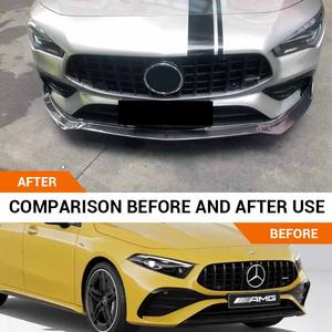 Pièces de voiture CLA350 <span class=keywords><strong>CLA</strong></span> 35, lèvre avant en fibre de carbone, pare-chocs avant <span class=keywords><strong>CLA</strong></span> W118 AMG, séparateur avant, spoiler, diffuseur pour Mercedes Benz 2020 - <span class=keywords><strong>2023</strong></span> - Product Image 3