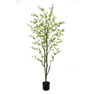 Vendite dirette della fabbrica a buon mercato falso foglia di seta artificiale campana albero Festival all'aperto decorazione del partito artificiale campana <span class=keywords><strong>giapponese</strong></span> albero - Product Image 1