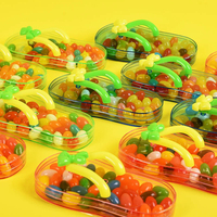 Bonbons gélifiés en forme de boule de bonbons gélifiés, saveur fruitée, doux et moelleux, personnalisés en usine, en mélange de couleurs, en forme de chaussures