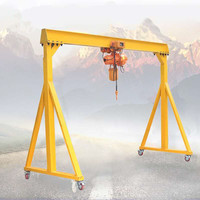 Petites grues personnalisées Mini portique Prix de la grue à portique mobile