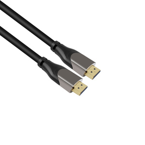 Chứng nhận mới nhất 8K 2.1 1m 2M 3M mạ vàng 8K S Hợp kim nhôm Vỏ bện 19pin nam 8K - Product Image 1