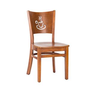 Chaise en bois massif de <span class=keywords><strong>style</strong></span> européen Mobilier de salle à manger économique pour hôtel et salon - Product Image 6