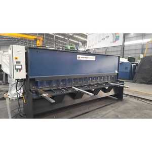 Cisaille de précision pour tôles, épaisseur 20 mm, longueur de coupe 6300 mm, équipement de cisaillement robuste pour l'exportation - Product Image 3