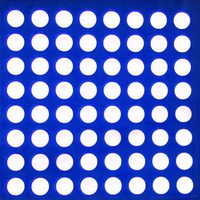 23088RGB 5mm RGB Dot Matrix 8x8 LED Display modul kualitas tinggi produk CA