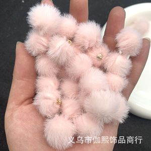Llavero de piel sintética con colgante de bola de felpa de Yiwu de 18 mm, adorno para coche, unisex, diseño de zorro de nueve colas, primavera 2023 - Product Image 4
