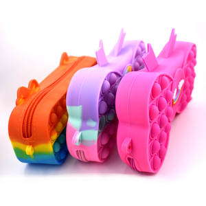 Nuevos Accesorios de Papelería, Estuche Escolar de Silicona Suave y Bonito, Estuche de Múltiples Formas para Niños - Product Image 3