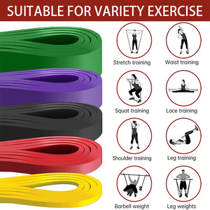 Bandes de Résistance TPE d'Assistance pour l'Exercice Physique et le Yoga, Idéales pour les Tractions – Meilleures Ventes (Lot de Bandes de Résistance Inclus) - Product Image 6