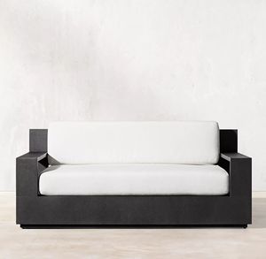 طقم أريكة خارجية من الألومنيوم بسعر المصنع، مقاوم للماء وأشعة الشمس، يرفع مستوى فناءك وحديقتك وفيلتك وشرفاتك - Product Image 4