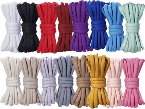 Lacets plats en polyester Goodlace de 9 mm de large, solides, semi-circulaires pour Dunk, 55 pouces - Product Image 3