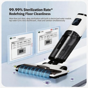 Multifunctional Wet Dry Vacuum <strong>Mop</strong> <strong>Floor</strong> Washer 200W Battery Powered Household Sewage Wet &amp; Dry <strong>Floor</strong> Scrubber Absorber <strong>Mop</strong> - Product Image 6