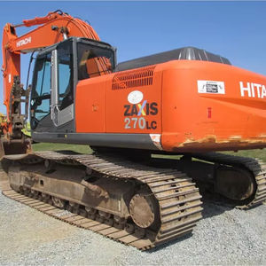 Pelles d'occasion compactes Hitachi ZX270 27T | Machine hydraulique sur chenilles d'occasion pour les espaces restreints pelle sur chenilles Godet - Product Image 1