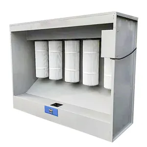 Industrial Powder Blowing Dust Duster Collector Cabinet Powder Recycling Cabinet