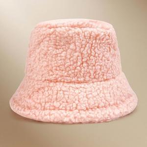 Gorro de Pescador para Mujer, de Piel Sintética, con Borde Ancho, Cálido para Invierno, Regalos Promocionales - Product Image 1