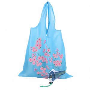 Foldable Reusable Cartoon Shopping <b>Bag</b>, Portable Grocery Tote <b>Bag</b> for Supermarket, <b>Fold</b> up Storage Pouch - Product Image 4