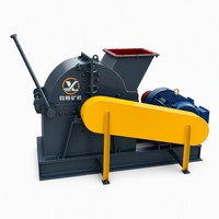 Concasseur à marteaux PC600x800 pour l'extraction de l'or, machine de broyage de minerai de pierre, broyeur à marteaux robuste pour roche, équipement de traitement des minerais