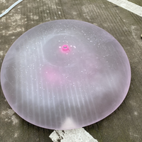 Ballon à bulles rempli d'eau de 45 cm, jouet promotionnel, ballon de plage gonflable amusant, ballon en gelée pour fête en plein air ou en intérieur