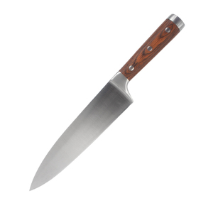 Hsk Gỗ keo khối Sapele gỗ xử lý & phụ kiện nhà bếp Santoku dao đặt - Product Image 5