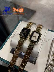 Relojes de Mujer de Lujo, Diseño Personalizado Nuevo y Popular, Relojes de Cuarzo Importados Originales con Movimiento de Cuarzo, Dorados, de Moda Sencilla - Product Image 4