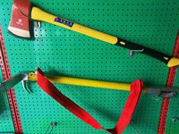 Outils à main en acier forgé, outil robuste et hache plate pour la démolition, le sauvetage et la lutte contre l'incendie