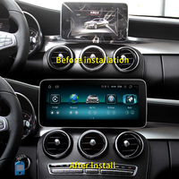 Harga Pabrik STWEI Android AUTO Carplay untuk Mercedes Benz C Class W205 S205 Sistem Kendaraan Cerdas Multimedia Otomotif