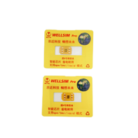 Wellsim Pro 4.1 Terlaris, Membuka Kunci Sim QPE TMSI ICCID untuk iphone 17 Pro Max Mode Otomatis Kabel Fleksibel Chip Wellsim Pro