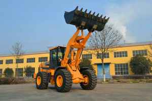 รถตักล้อยางขนาดเล็ก ยี่ห้อจีน ใหม่เอี่ยม เครื่องยนต์ดีเซล แบบประกบ ขับเคลื่อนอัจฉริยะ - Product Image 3