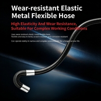 6mm 360 °   Endoscope industriel articulé, caméra d'inspection vidéo portable étanche IP67 pour l'entretien automobile