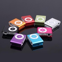 Écouteurs 3,5 mm avec clip métallique, lecteur MP3 à carte mémoire, lecteur de musique sportif prenant en charge les cartes TF, vente en gros et au détail, USB 2.0