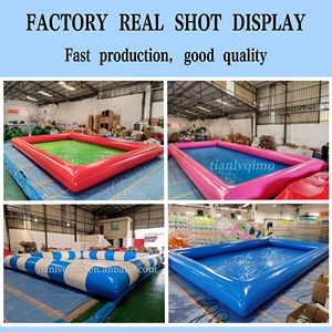 Wholesale Price <strong>Rectangular</strong> Inflatable <strong>Swimming</strong> <strong>Pool</strong>, Large Amusement <strong>Pool</strong> for Children and Adults - Product Image 2