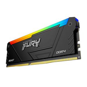 Kingston Fury White RGB Thunderシリーズ <span class=keywords><strong>RAM</strong></span> <span class=keywords><strong>16GB</strong></span> 32GB <span class=keywords><strong>DDR4</strong></span> 3200MHz 3600MHz デスクトップ用メモリモジュール Beast RGB ゲーミング用メモリスティック - Product Image 2