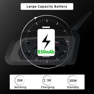 Nhà máy trực tiếp xuyên biên giới nóng bán V6-1200 Mũ bảo hiểm <span class=keywords><strong>bluetooth</strong></span> Walkie-Talkie Tai nghe <span class=keywords><strong>bluetooth</strong></span> không dây đi xe đạp Walkie-Talkie - Product Image 6