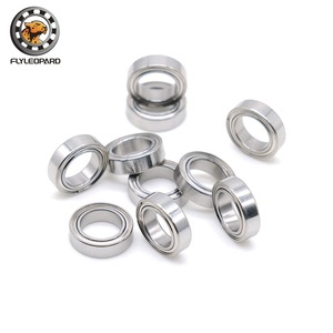 ลูกปืนเหล็กขนาดเล็ก Flyleopard R168ZZ ขนาด 6.35x9.525x3.175 มม. สำหรับของเล่นฮูลาฮูป - Product Image 1