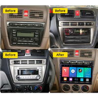 Android para Kia Morning Picanto 2004 - 2007 4G WIFI GPS navegación Multimedia unidad principal CE pantalla táctil capacitiva tablero 9"