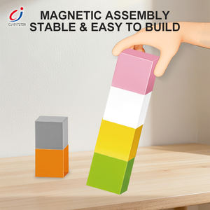 Juego de Cubos Magnéticos Chengji <span class=keywords><strong>2x2</strong></span> para Viaje, 120 Piezas, Bloques Magnéticos en Caja Metálica, Cubos Magnéticos de Colores para Construir - Product Image 3