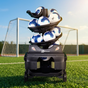 Machine de lancement de ballons de <span class=keywords><strong>football</strong></span> haute performance, mode multi-ballons, 4,5 à 8 secondes par ballon, pour l'entraînement et la formation technique au <span class=keywords><strong>football</strong></span> - Product Image 2
