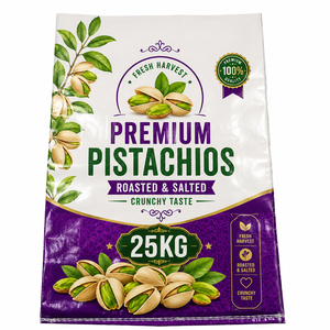 Sacchi Premium per Mandorle da 5kg, 10kg, 25kg, Sacchi in PP Tessuto Laminato BOPP con Soffietto e Stampa per Esportazione e Vendita al Dettaglio - Product Image 3