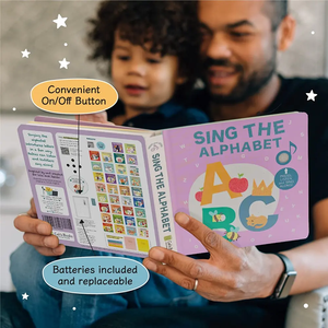 Usine personnalisée Éducatif précoce Bébé ABC Alphabet Apprentissage Livres audio Enfants Livres sonores pour l'apprentissage précoce des enfants - Product Image 5