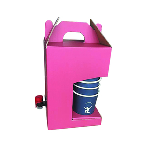 Tùy chỉnh in Cung cấp nóng/nước giải khát lạnh 1/2/3L 96oz hộp cà phê Tùy chỉnh <span class=keywords><strong>2025</strong></span> tái sử dụng nóng bán Takeaway hộp cà phê - Product Image 1