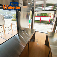 Webetter Mobile Boba Tea Coffee Bar Burger Pizza Truck Shawarma Chicken Rotisserie Grill Food Trailer Restaurant entièrement équipé