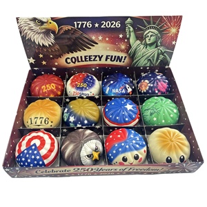 250th Anniversary Edition Slow Rebound Stress Relief Fidget Toy <b>Gift</b> <b>Box</b> Set Anime Design Dumpling Squishy Halloween Diwali - Product Image 6