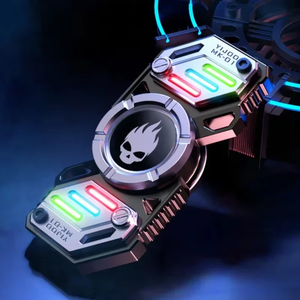 <span class=keywords><strong>Spinner</strong></span> de Mano Luminoso de Aleación, Juguete Antiestrés de Metal, Deformable, para Adultos y Niños, STAR SOLDIER - Product Image 1