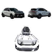 Kit Carrosserie en Fibre de Carbone pour Porsche Cayenne – Améliorations Cayenne Style TH – Pare-chocs, Jupes Latérales, Diffuseur, Spoiler, Capot Large de Haute Qualité