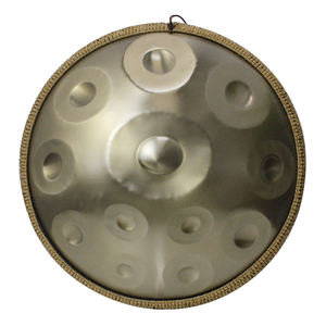 Tambour à main 12 tons d'approvisionnement en gros <span class=keywords><strong>Handpan</strong></span> de qualité professionnelle Tambour à langue en acier éthéré Instrument de musique - Product Image 1
