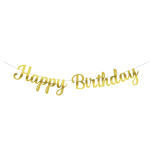 Décorations de fête d'anniversaire pour chat de compagnie, bannières animales de dessin animé, lettres dorées, thème d'anniversaire intérieur - Product Image 5