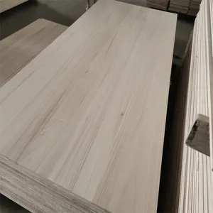 China supplier edge glued joint wood board paulownia lumber paulownia wood