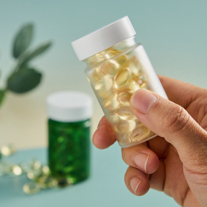 Envase de botella de goma de 60ml, tarro de plástico PET verde esmerilado vacío para suplemento, botella de embalaje, tarro de almacenamiento de vitaminas - Product Image 6