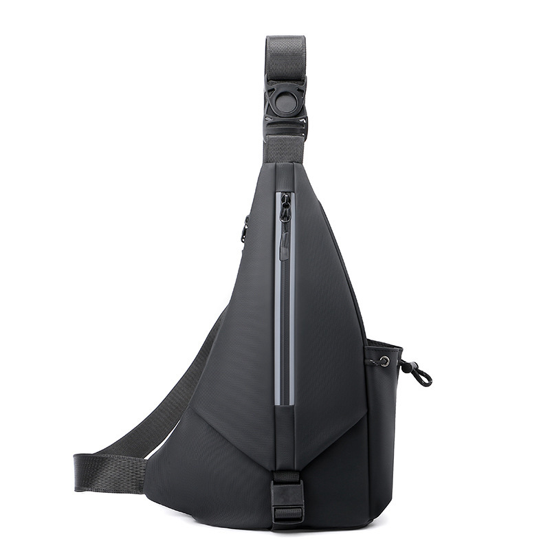 Men's Leather Crossbody Sling Bag - Shoulder Chest Bag For Casual & Travel 4 thumbnail image